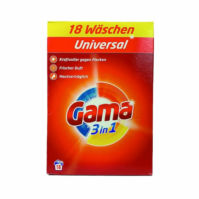 VIZIR Gama Proszek 18 prań Universal 1,17kg