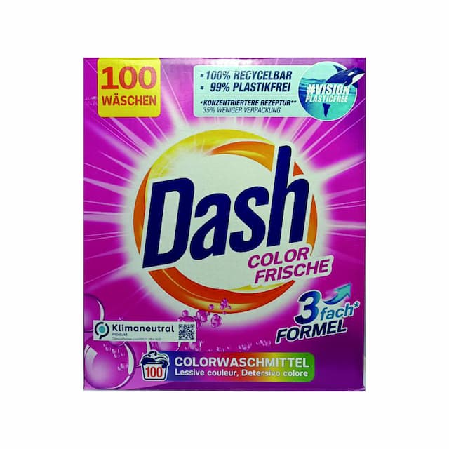 DASH Proszek 100 prań Color 6kg
