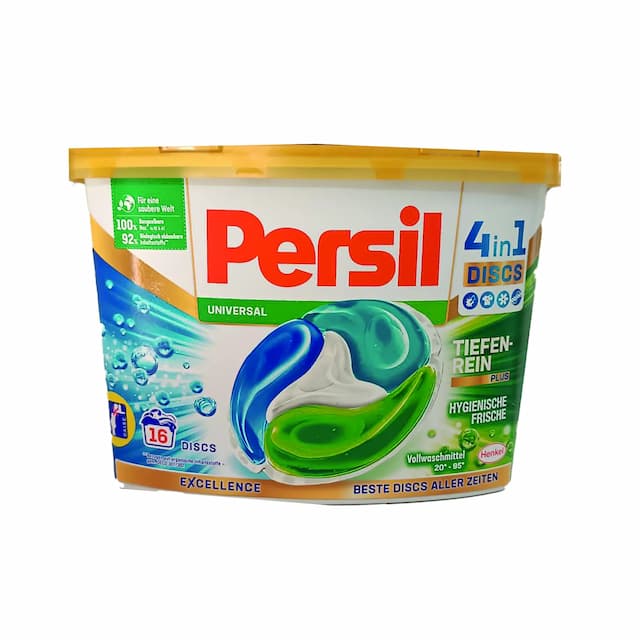 PERSIL Kapsułki 16 prań Universal 4in1 Discs