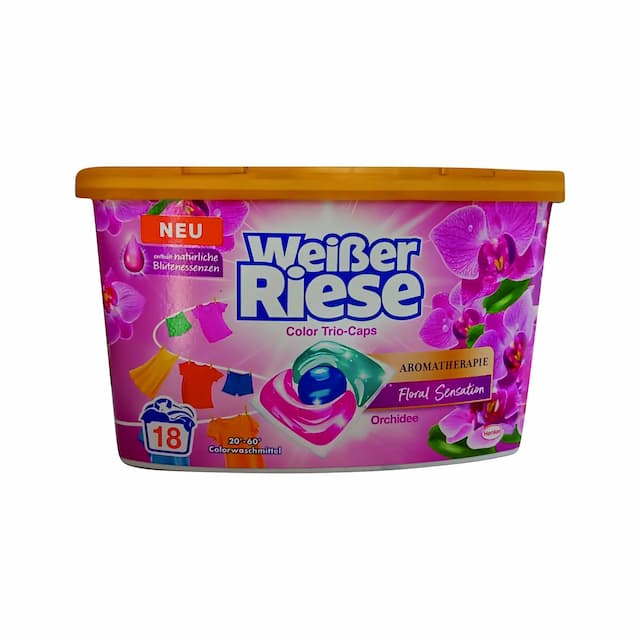 WEIBER RIESE Kapsułki 18 prań Color Trio-Caps Aromatherapie