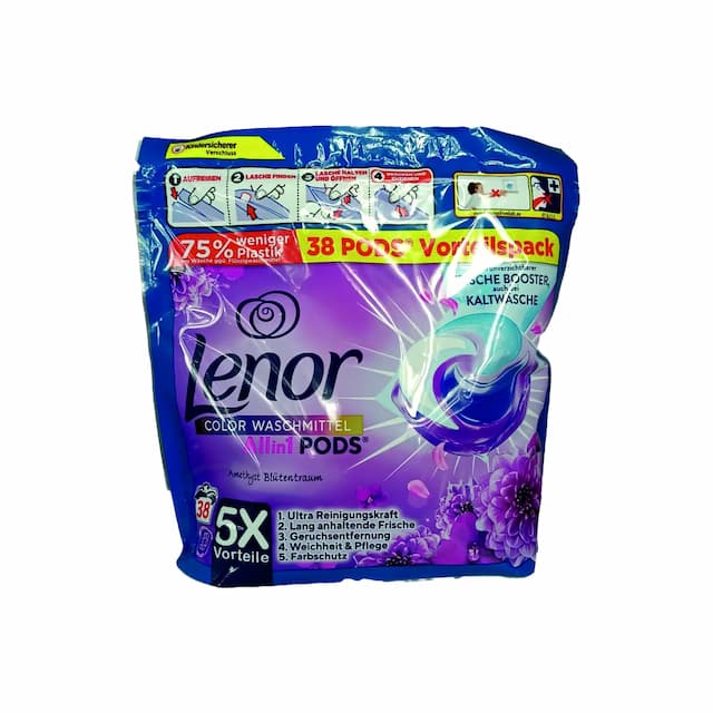 LENOR Kapsułki 38 prań Color Amethyst 5in1 (worek)