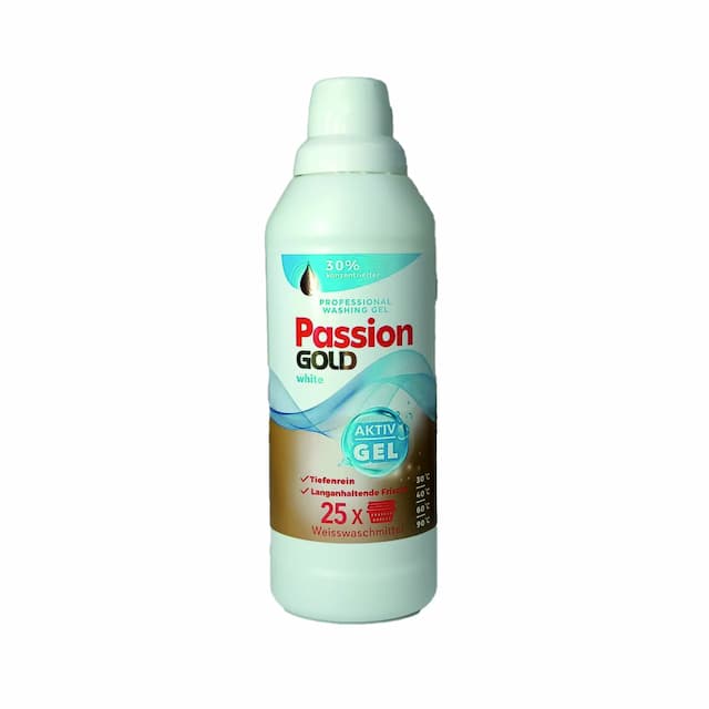 PASSION GOLD Żel do prania 25 prań White 1l