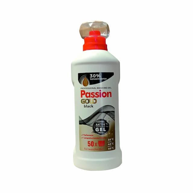 PASSION GOLD Żel do prania 50 prań Black 2l