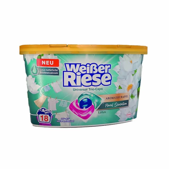 WEIBER RIESE Kapsułki 18 prań Universal Trio-Caps Aromatherapie