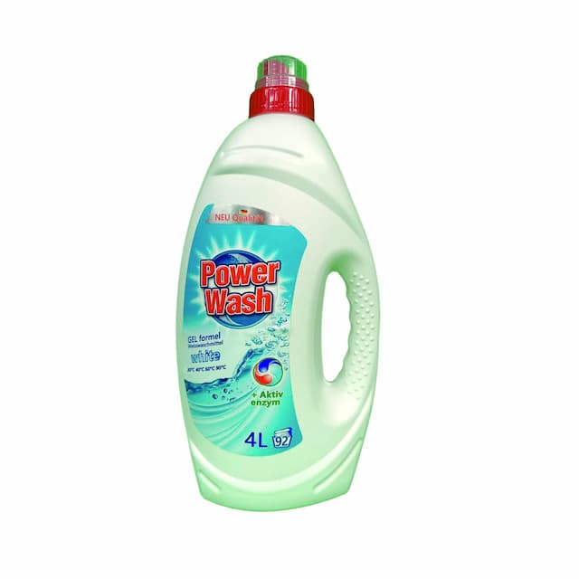 POWER WASH Żel do prania 94 prań White 4l