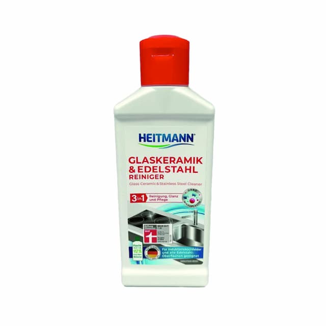 HEITMANN Mleczko do płyt ceramicznych i stali 250ml