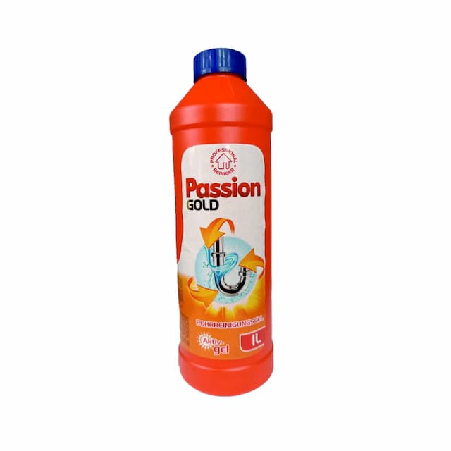 PASSION GOLD Udrażniacz do rur w żelu 1l