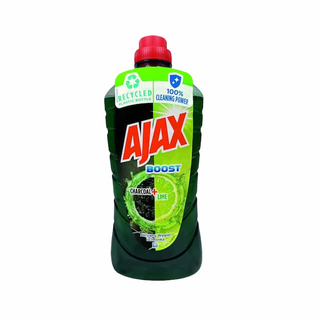 AJAX Płyn uniwersalny 1l Boost Aktywny Węgiel & Limonka