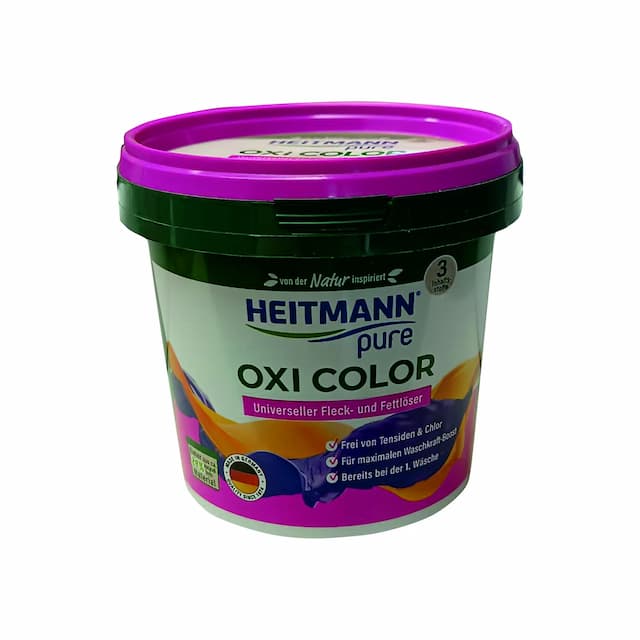 HEITMANN Odplamiacz w proszku 500g Oxi Color