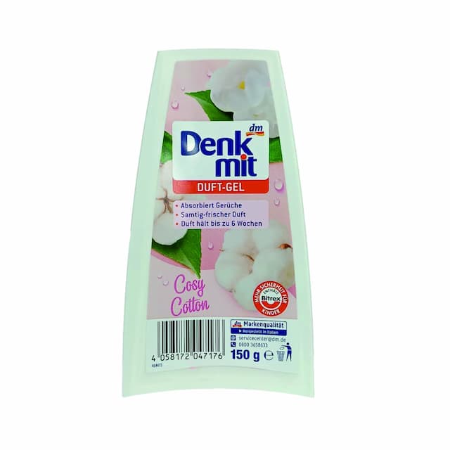 DENKMIT Odświeżacz powietrza w żelu 150g Cosy Cotton