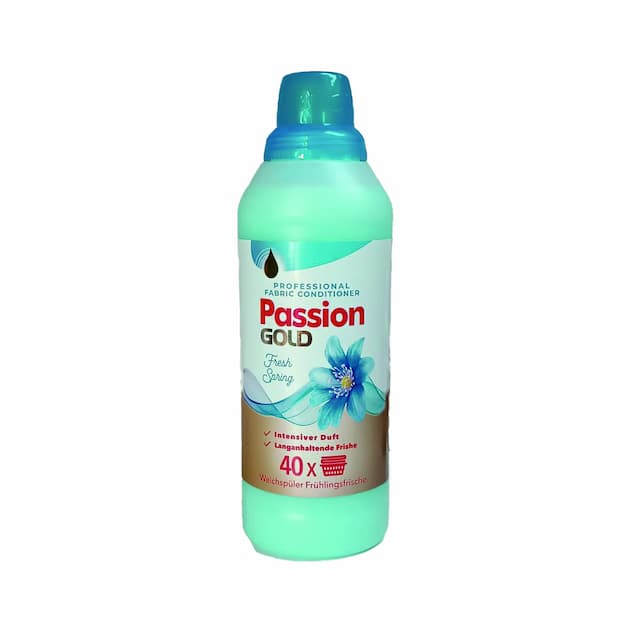 PASSION GOLD Płyn do płukania 40 płukań Fresh Spring 1l