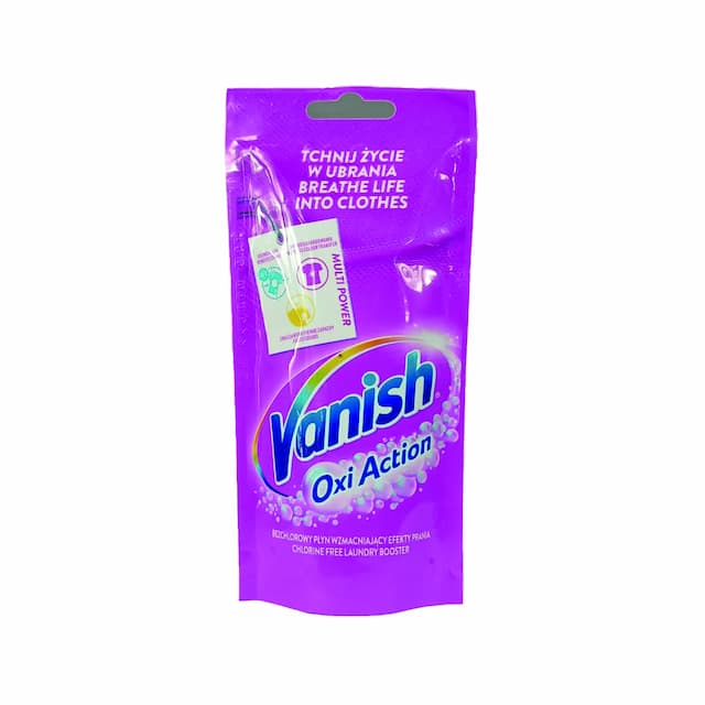 VANISH Odplamiacz w płynie 100ml (saszetka)