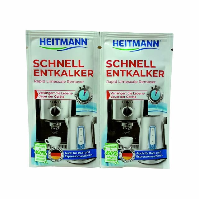 HEITMANN Odkamieniacz do ekspresów 2x15g (saszetka)