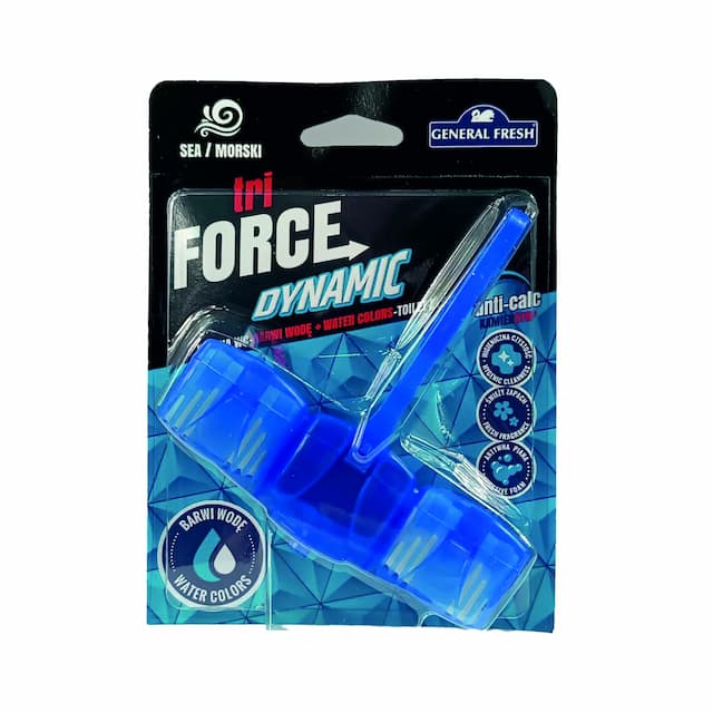 GENERAL FRESH Tri Force Zawieszka do wc farbująca wodę 45g Morska