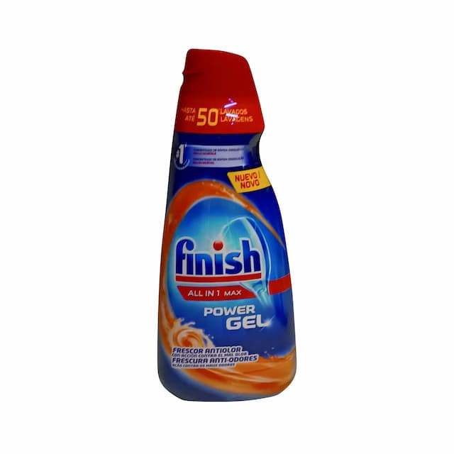 FINISH Żel do zmywarki 50 myć ALLin1 Anti-Odores 1l