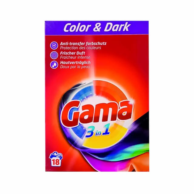 GAMA Proszek 18 prań Color&Darks 1,08kg