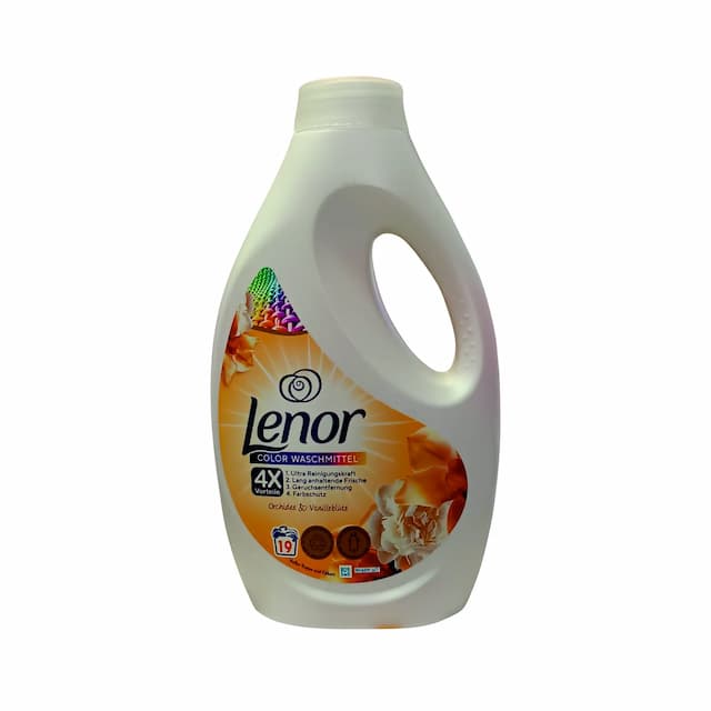 LENOR Żel do prania 19 prań Color 4xVorteile Orchidee & Vinilleblute 950ml
