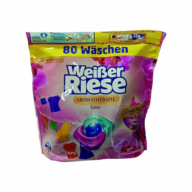 WEIBER RIESE Kapsułki 80 prań Color Aromatherapie