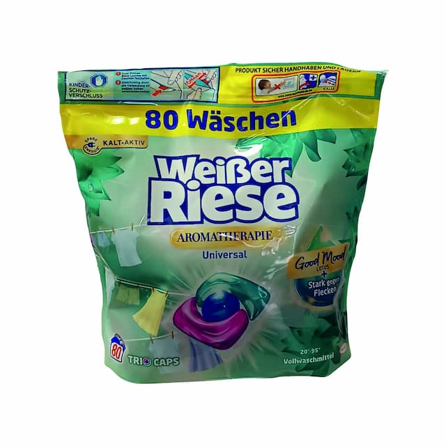 WEIBER RIESE Kapsułki 80 prań Universal Aromatherapie